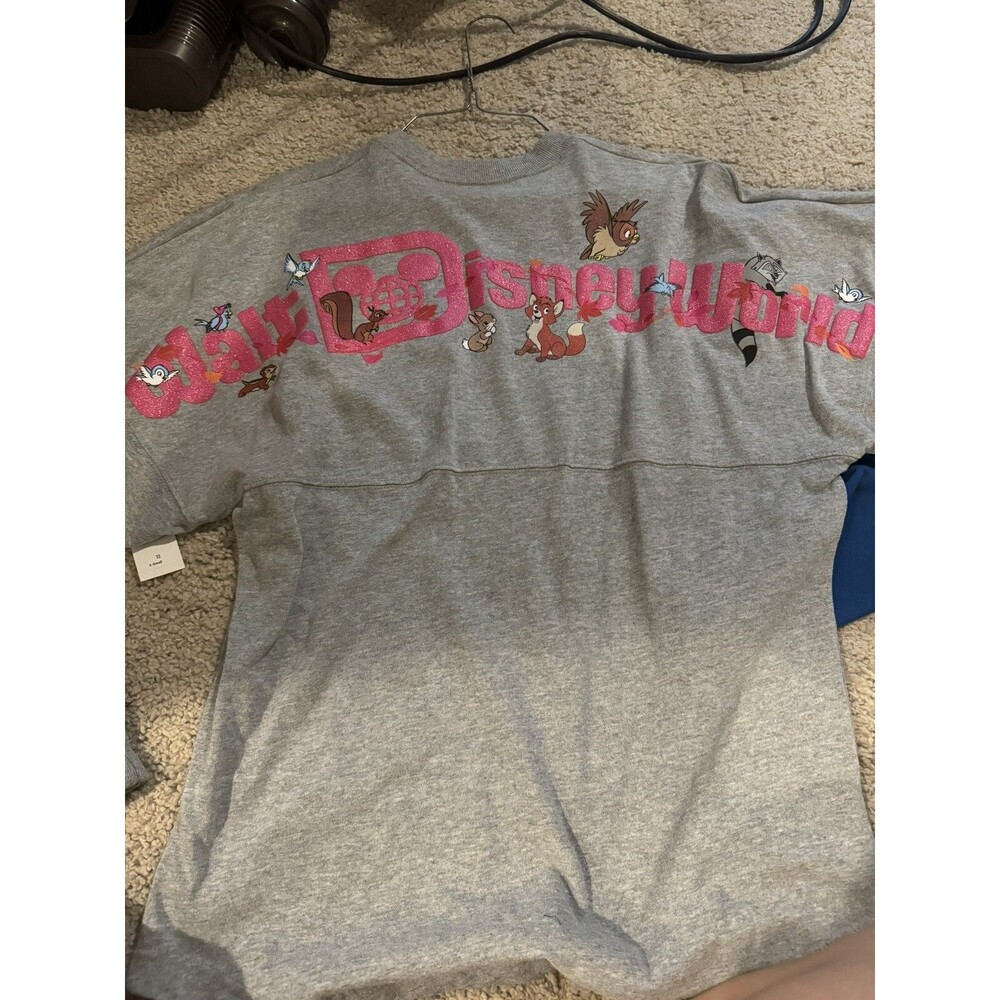 Disney Parks WDW Spirit Jersey | Critters NWT XS Gray Fox & The Hound Pocahontas